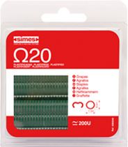 Blister &Omega;20 plastifi&eacute;e verte 200 unit&eacute;s APROX.