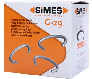 Caja G29 galvanizado reforzado 500 unidades APROX.