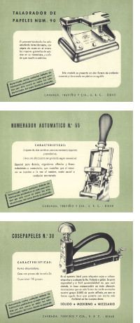 Product sheets