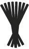 Hot melt adhesive sticks of &oslash; 12 mm in Black