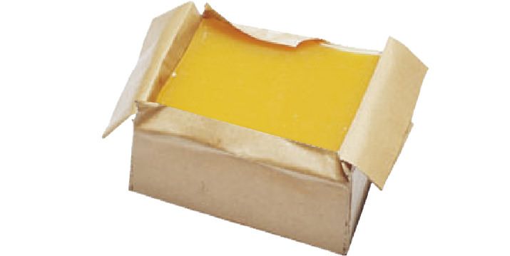 Hot melt adhesive cubes for cordon in Yellow