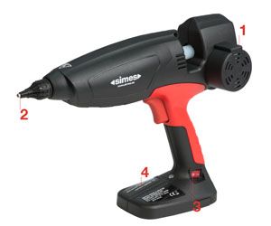 simHM18 HD 600 W Glue gun characteristics