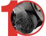 Caract&eacute;ristique 1: R&eacute;glage de la temp&eacute;rature entre 140 &deg;C et 230 &deg;C