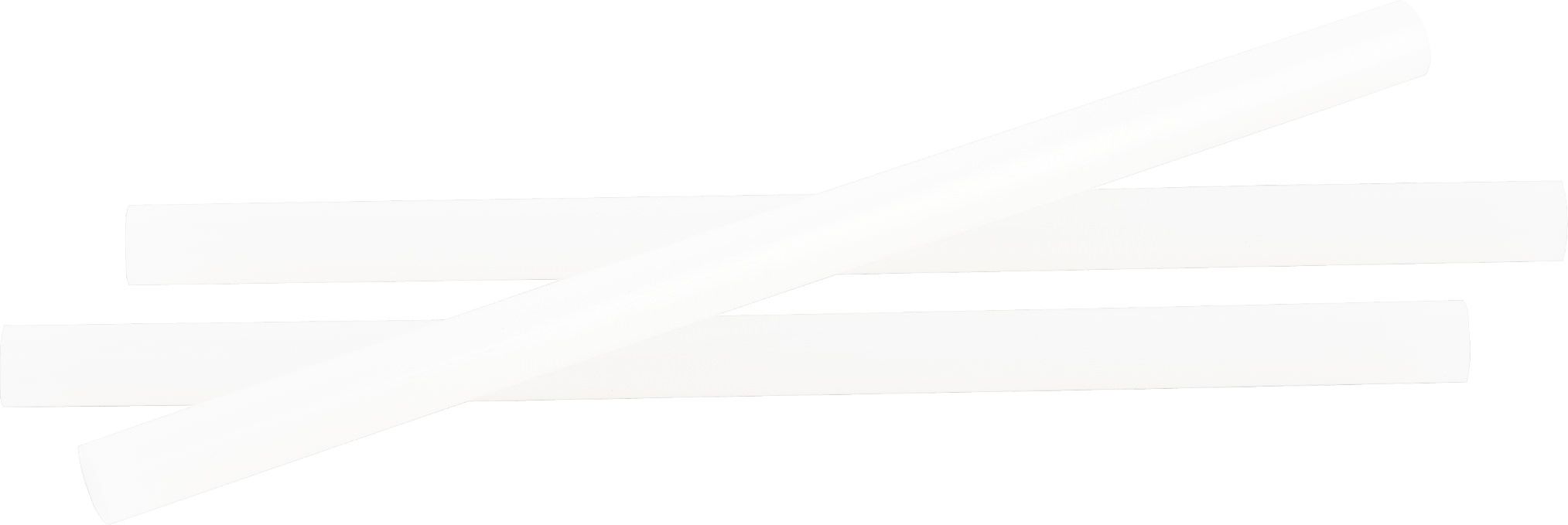 Colle thermofusible en tiges Blanche